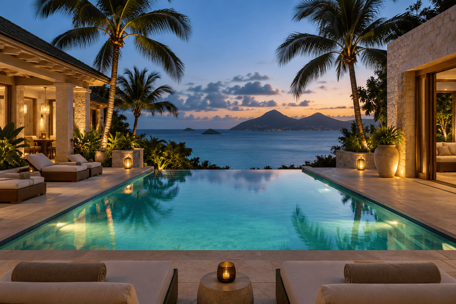 An imagined boutique island resort